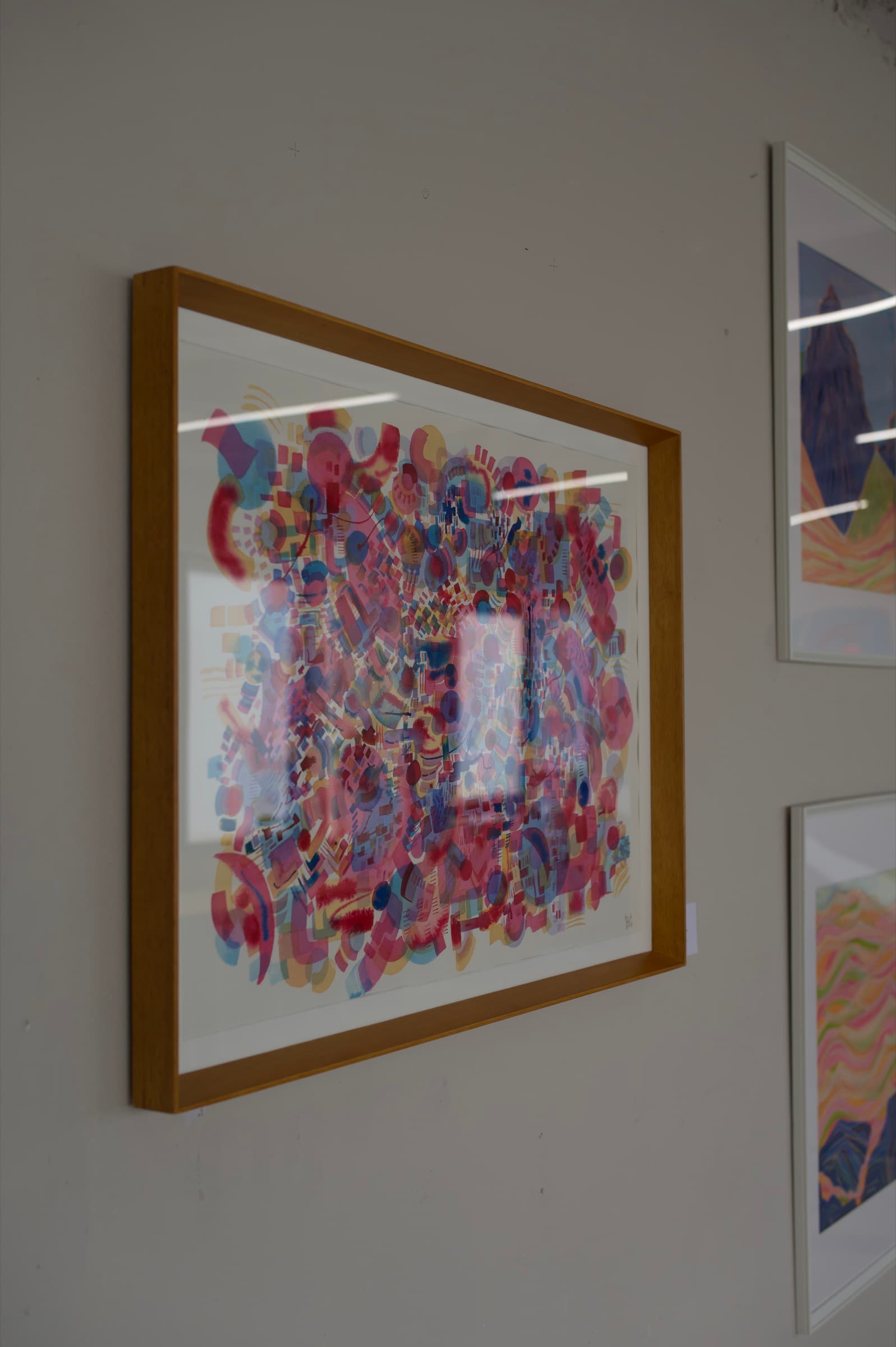 Rainbow Particles by Bianca Castro seen from below, Intensity & Relief, Creative Rez, Lisbon